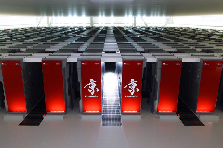 Fujitsu's ARM powered Post-K supercomputer.