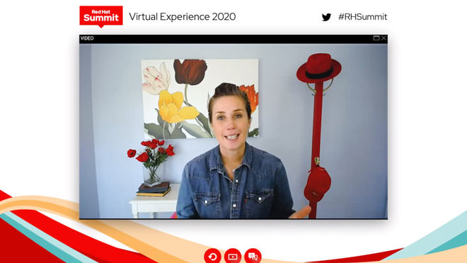 Red Hat Summit 2020 virtual event.
