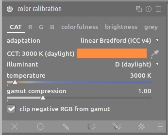 color calibration tool dialog