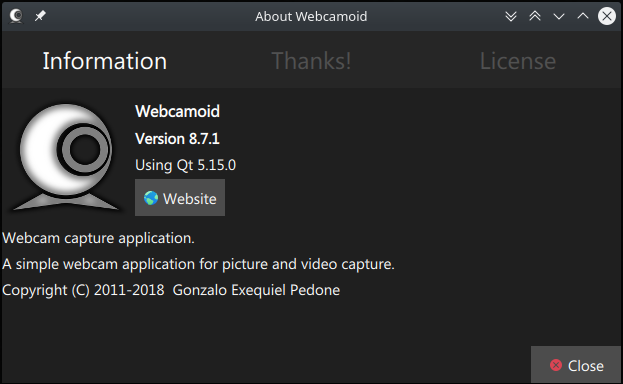 Linux camera application hot sale