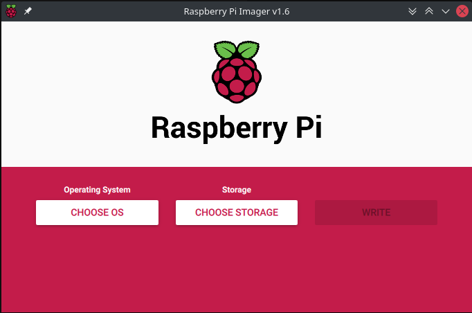 Raspberry Pi Imager v1.6