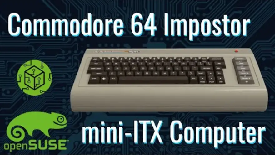 C64x MyRetroComputer | Commodore 64 mini-ITX Computer Case
