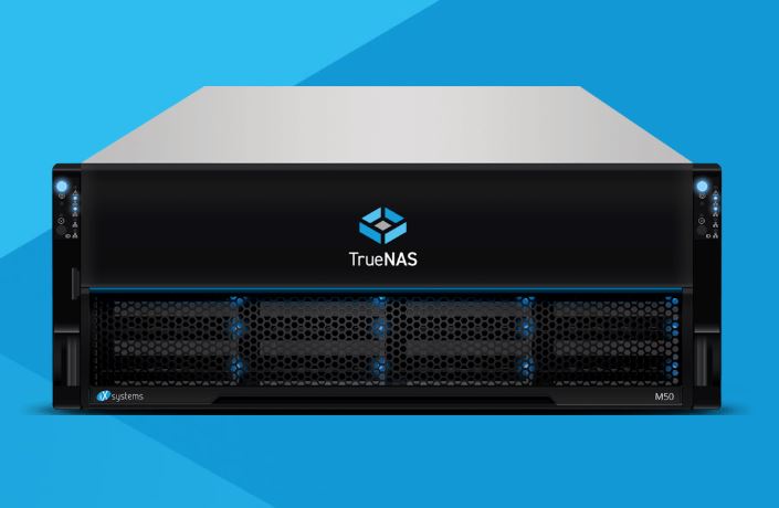 The TrueNAS M60 storage appliance. 