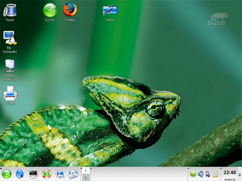 SUSE Linux 10.0, which would become openSUSE