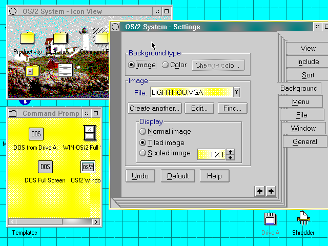 IBM’s OS/2 operating system.