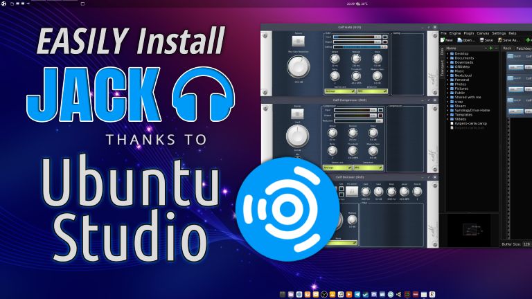 Easily Install Jack Audio With Ubuntu Studio Installer