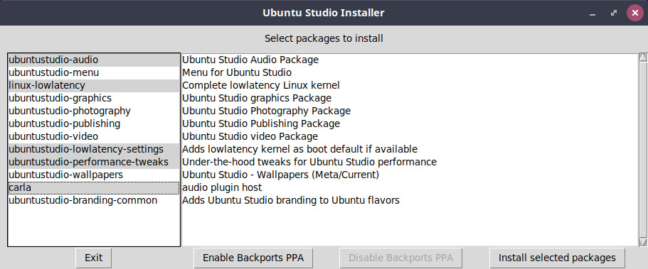 Easily Install JACK Audio with Ubuntu Studio Installer