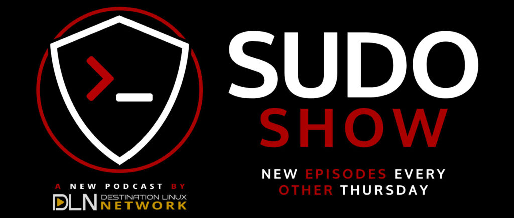 A banner for the Sudo Show with the official logo.